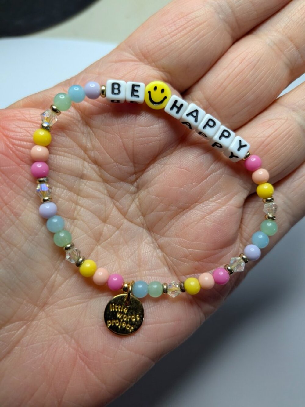 Little Words Project “Be Happy” Bracelet